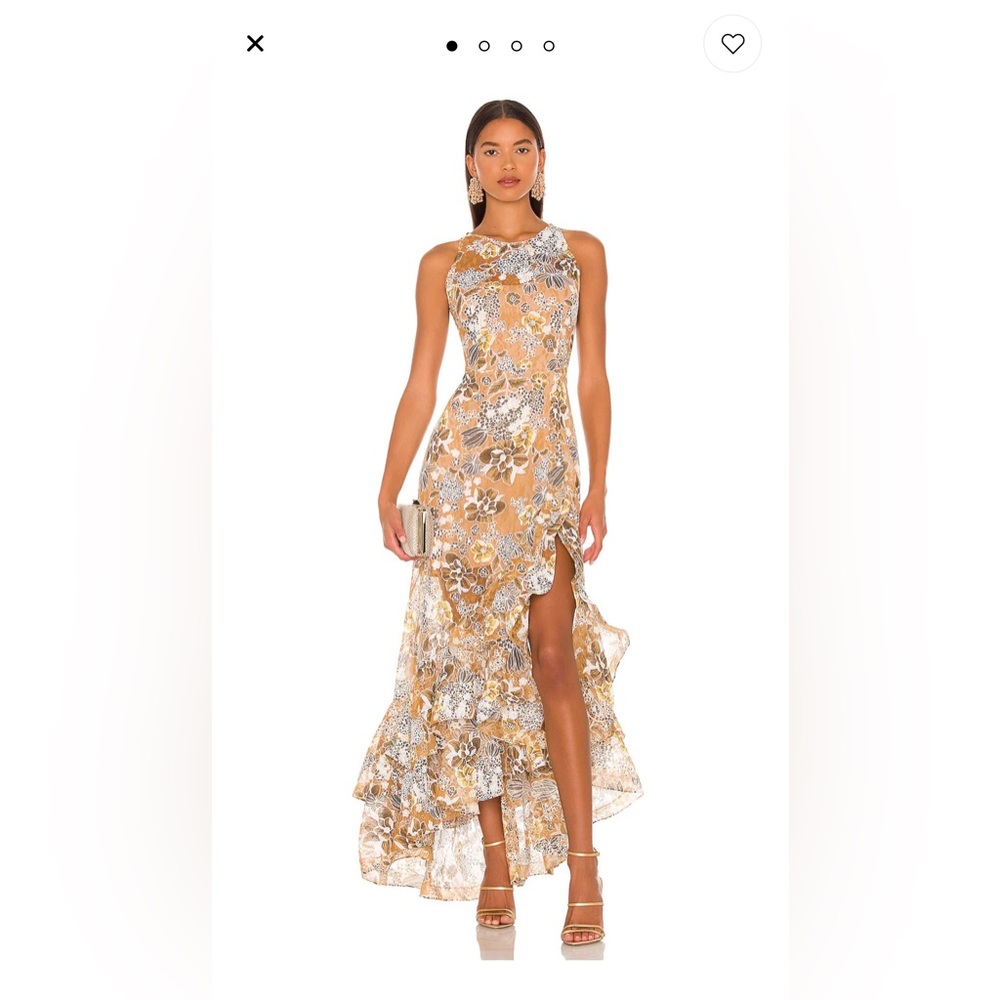 Bronx and Banco Sicilia Ruffle Dress in Multi